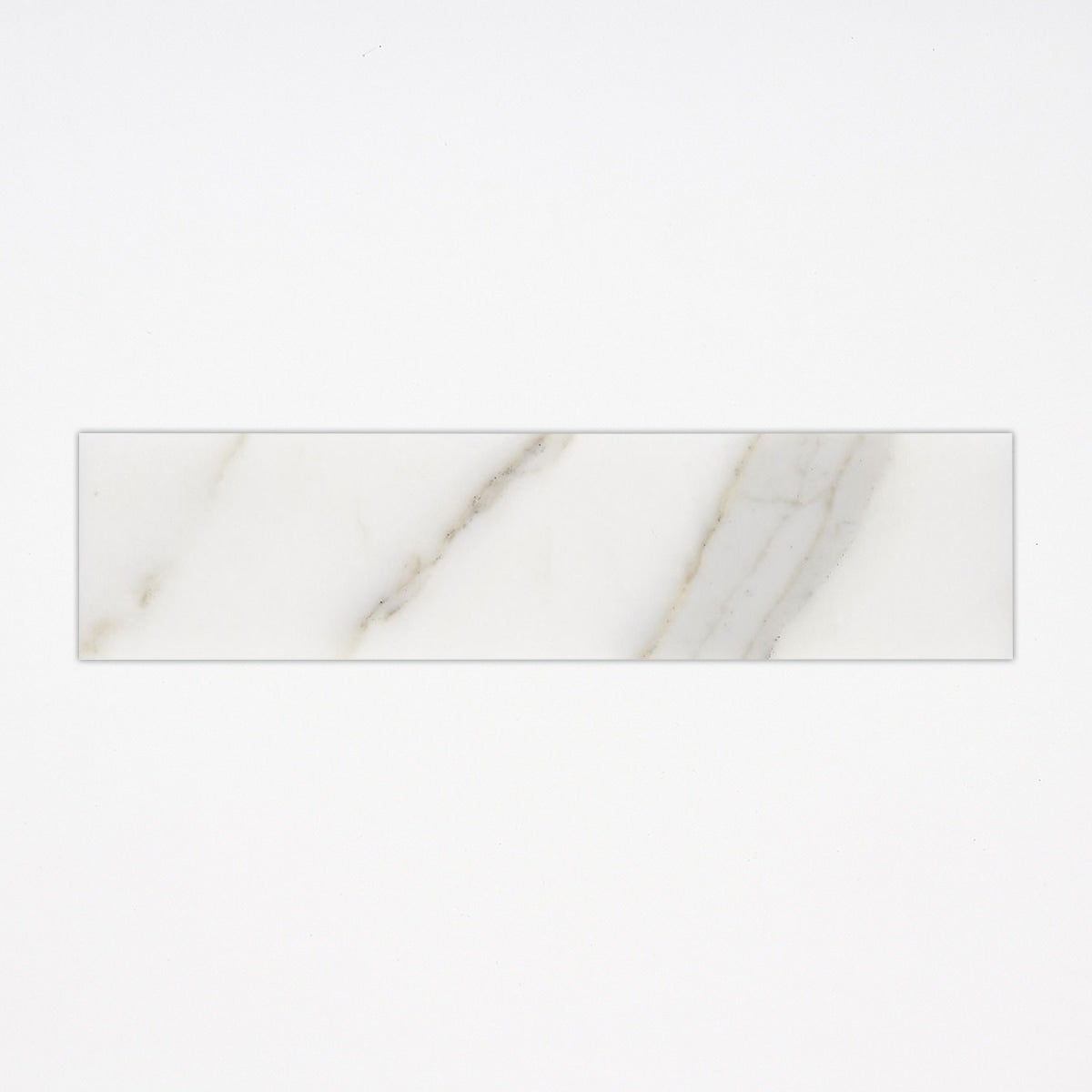 Calacatta Gold Polished 3x12 Marble Tile