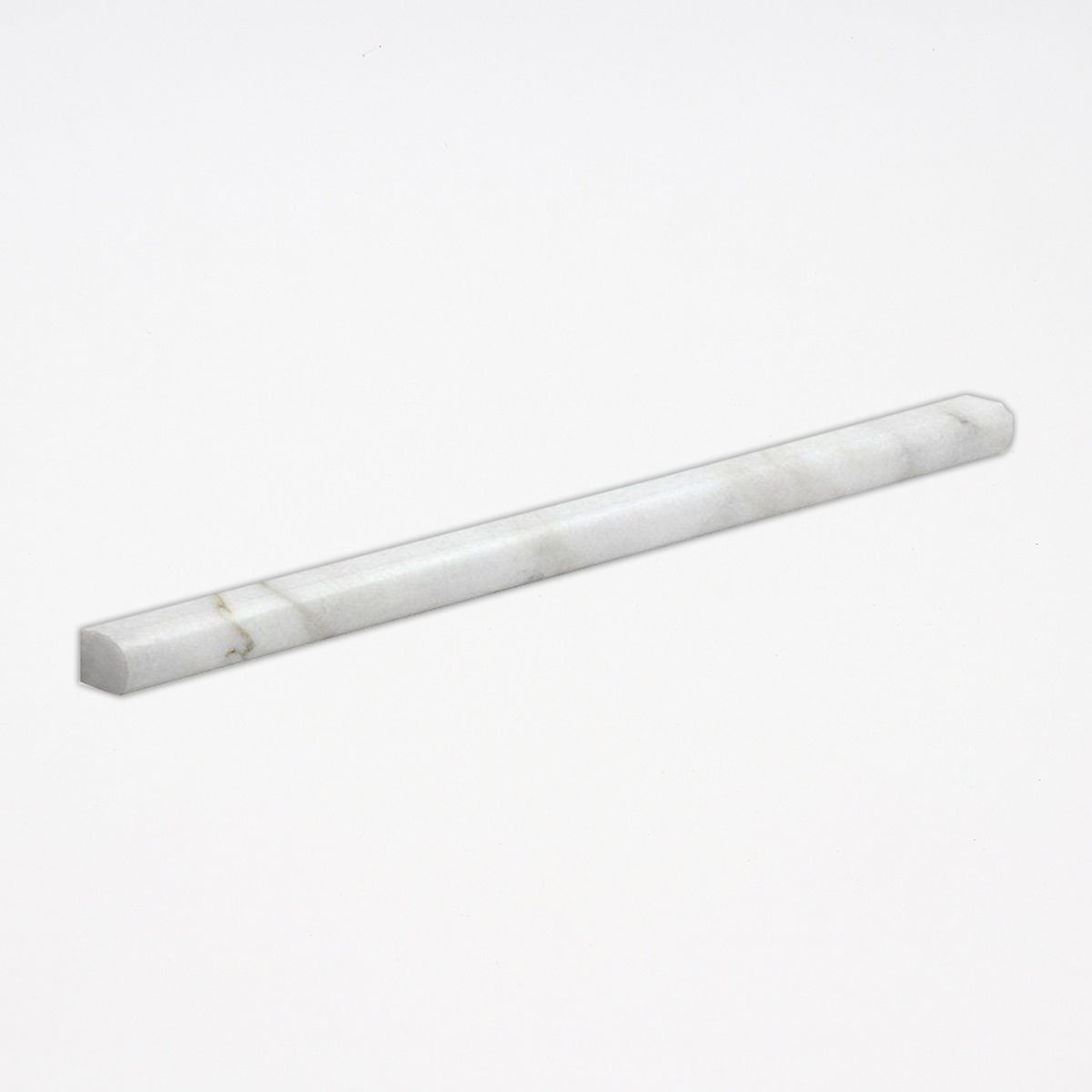 Calacatta Gold Polished 1/2 Pencil Liner Marble Molding