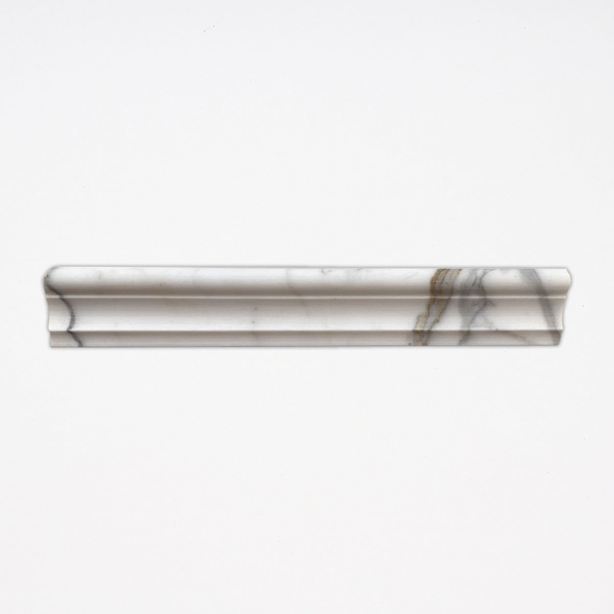 Calacatta Gold Polished Chair Rail Marble Molding