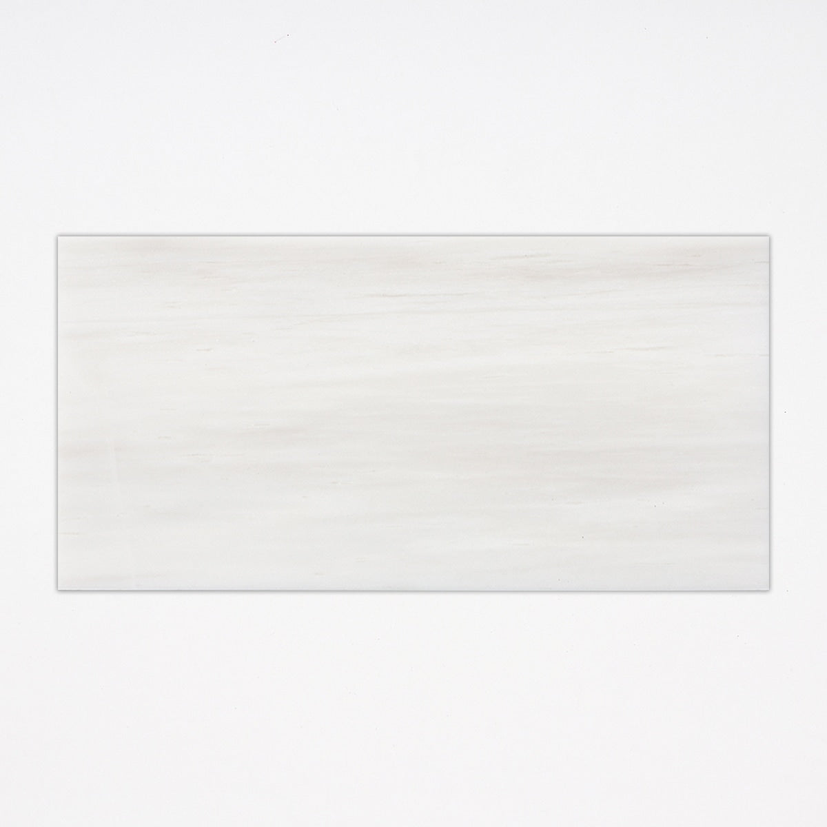 Bianco Dolomiti Polished 6x12 Marble Tile