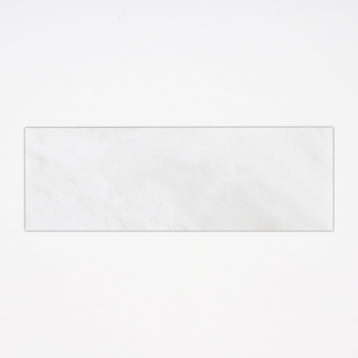 Bianco Dolomiti Polished 4x12 Marble Tile