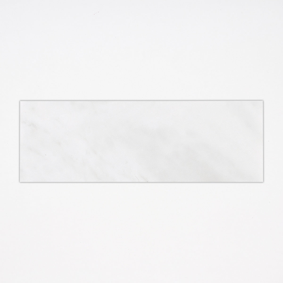Bianco Dolomiti Polished 3x9 Marble Tile