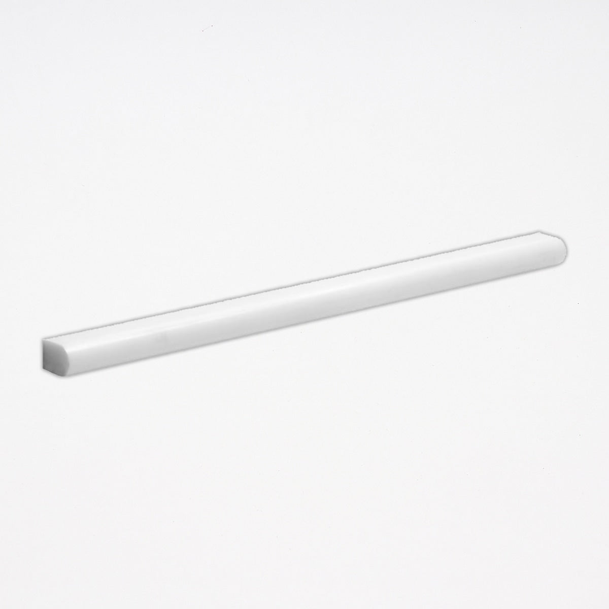 Bianco Dolomiti Polished Pencil Liner Marble Molding