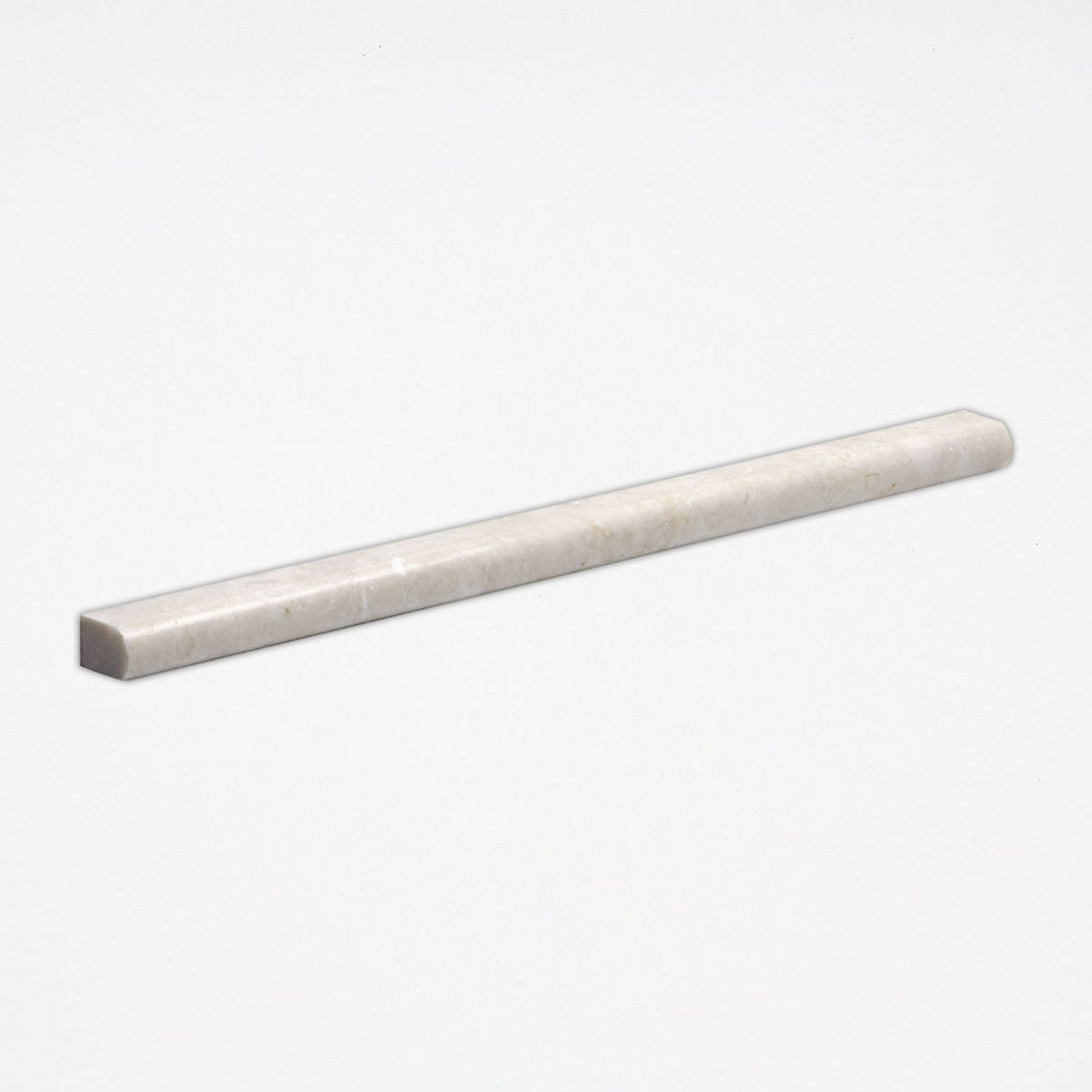 Crema Marfil Honed Pencil Liner Marble Molding