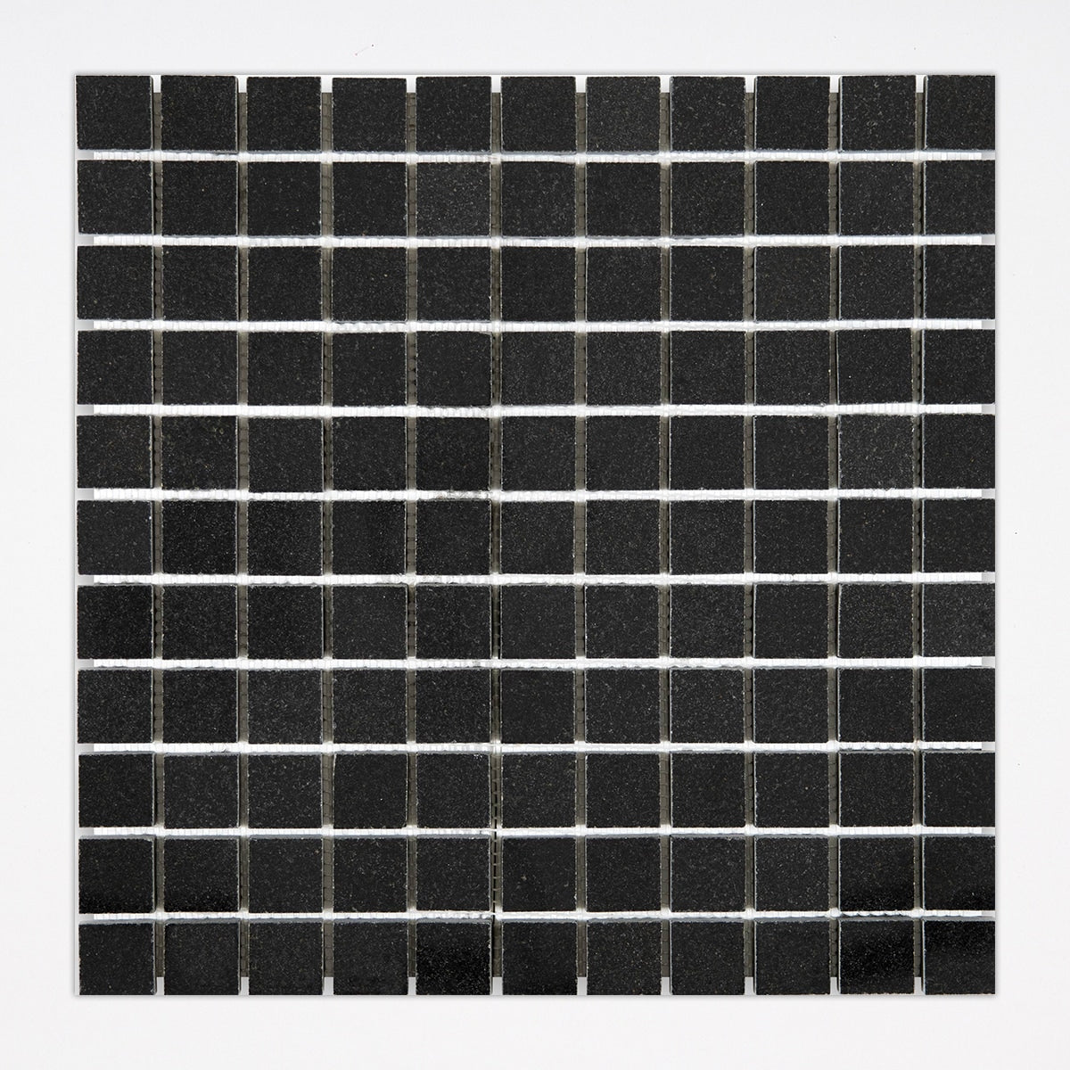Absolute Black Polished 1x1 Granite Mosaic